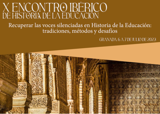 Presencia en el X Encuentro Ibérico de Historia de la Educación (Escuela de Verano)