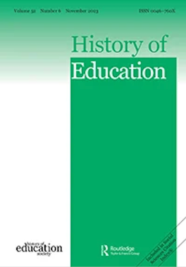 History of Education Meets Digital Humanities: A Field-Specific Finding Aid to Review Past and Present Research